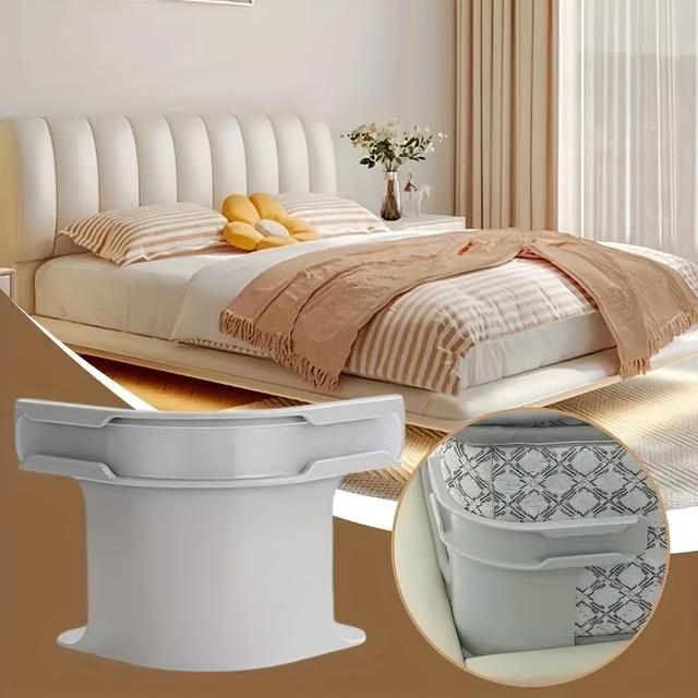 TEMU 4pcs Bed Sheet Clips & Holders - Durable Pp Plastic, Grey , Secure Non-slip Grip For All Bed Sizes, Prevents Sliding & Ensures Comfortable Sleep