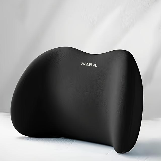 TEMU Ergonomische Memory-Schaum-Lendenkissen für Büro- und Bett-Schlafende - Bequemes Rückenstützkissen mit waschbarer Abdeckung, gemischte Farben