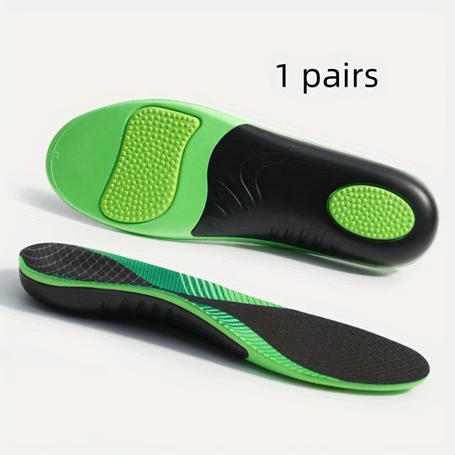 TEMU Un par de plantillas unisex hechas de tela de malla transpirable, que comodidad para deportes y caminar, con soporte para el .