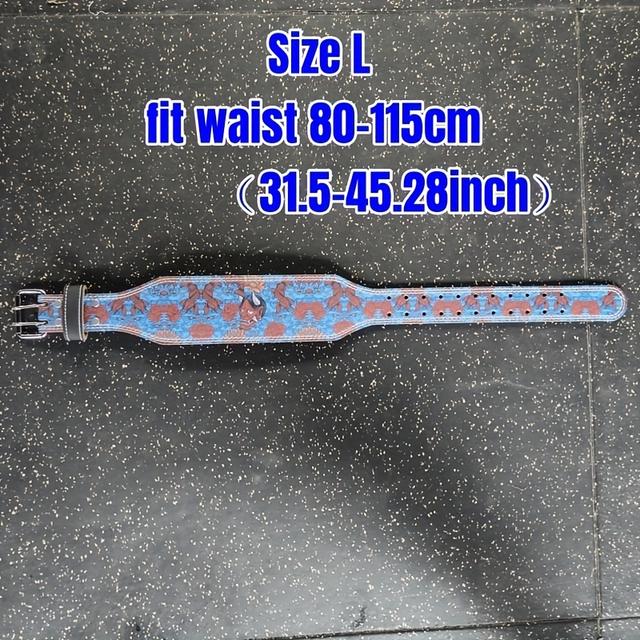 TEMU 1pc Demon Weight Lifting Belt For Gym Weightlifting Belt With Waist Padding Fitness Belt For Powerlifting Deadlift Squat Strength Training Lumbar Support