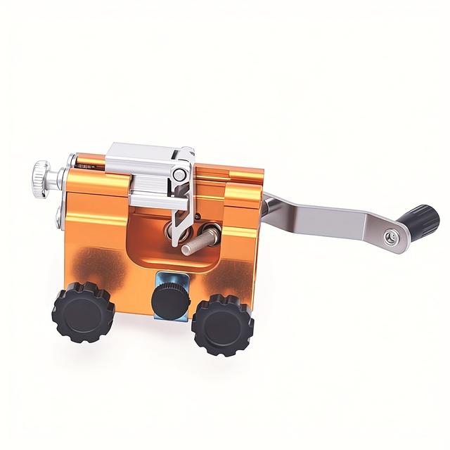 TEMU 1pc Portable Chainsaw Sharpening Tool, Chainsaw Manual Grinding Kit, Chainsaw Quick Polishing Tool, Equipped With Adjustable Angle Guide Rail, Suitable For Grinding Chainsaws And Electric Saws