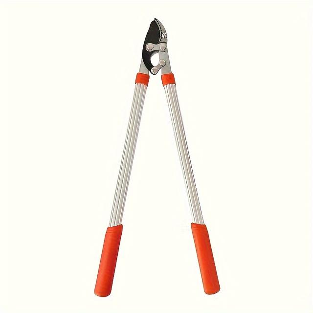 TEMU 1pc Ergonomic Long-handled Hedge Shears - High-reach Garden Pruning Tool, Durable Lawn Trimmers For Shaping Hedges, Ideal For Home Garden Maintenance
