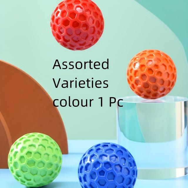 TEMU Onverwoestbare Piepende Hondenballen, Kauwspeeltjes voor Agressieve Kauwers, Buitenspeelgoed voor Honden, Waterspeelgoed, Geschikt voor , Middelgrote en Kleine Huisdieren (Rood en Blauw)