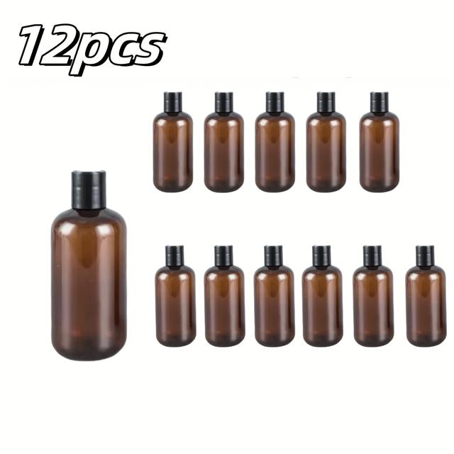 TEMU 12 Botellas de Squeeze, 250 , Ideales para Loción, Desinfectantes para Manos, Sérum y Dispensación de Cosméticos