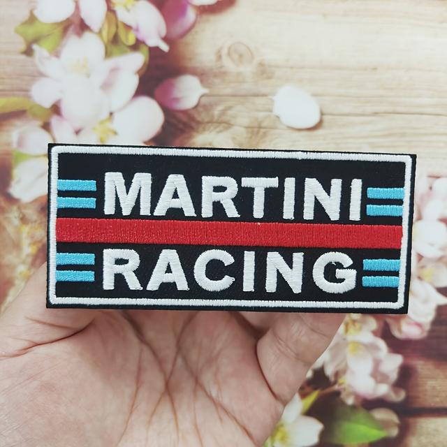 TEMU 1pc Blue Embroidered Patch | Suitable For Clothing, Jackets, Jeans, Vests, Bags | Durable Material With Back Hot Melt Adhesive, Sewn, Ironed, And Washed