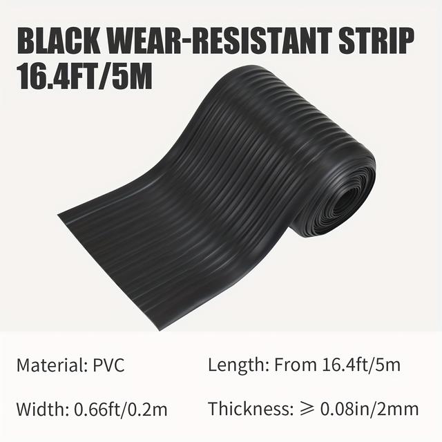 TEMU KOETSU PVC 내마모 스트립, 폭 5mm, 길이 0.22피트, 다양한 길이로 제공. 카약, 패들 보드, 고무 보트, 그리고 팽창식 보트용 수리 패치, 두꺼운 바닥과 측면으로 내구성을 향상시킵니다. 작은 보트의 내구성을 강화하기 위해