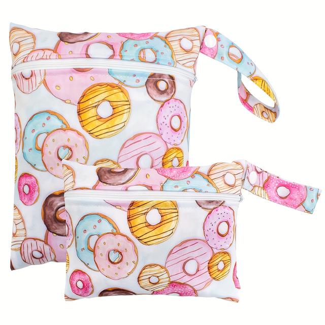 TEMU Set Of 2 Storage Bags For Wet Items, Perfect For The Beach