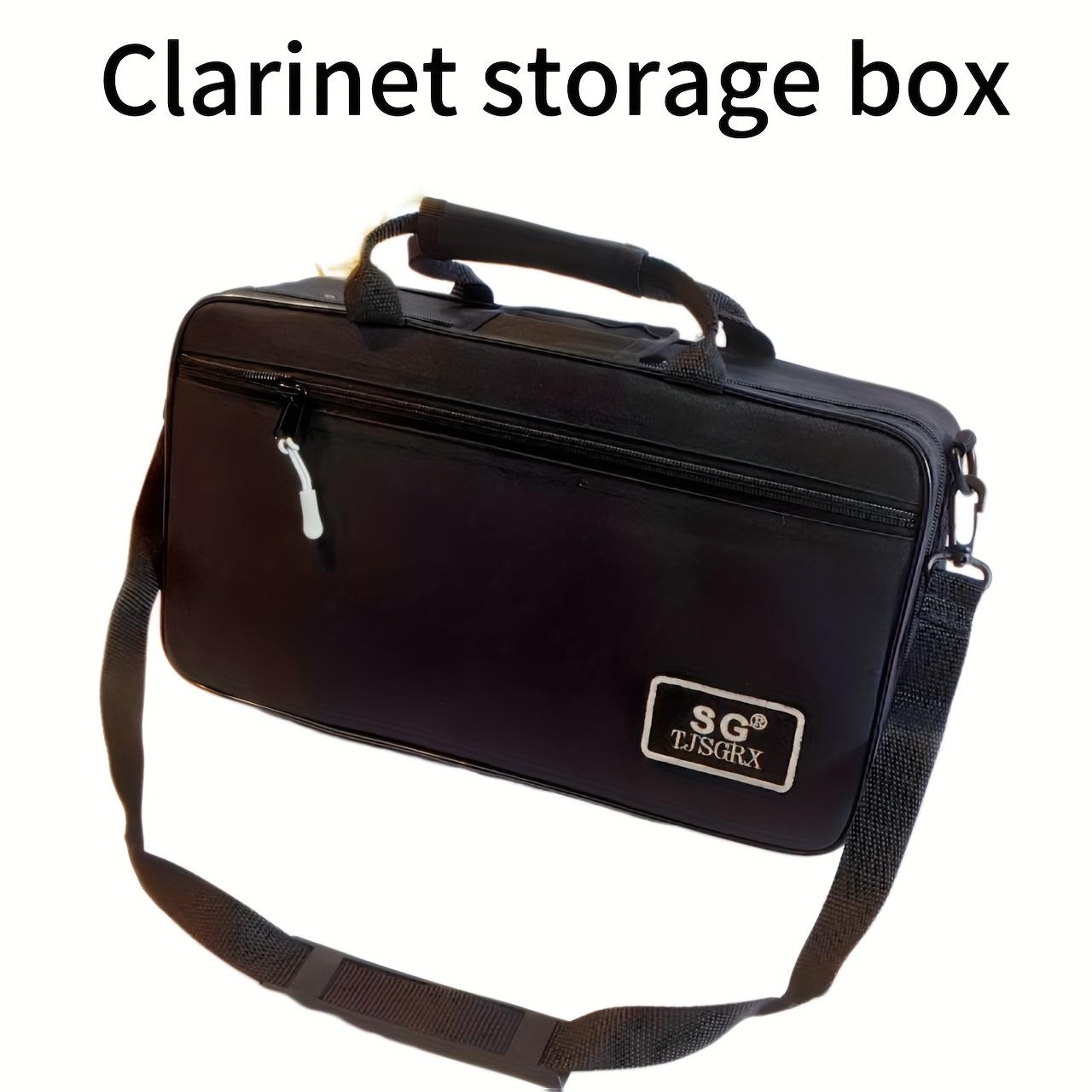 TEMU A New Model Black 600d Oxford Cloth Clarinet Bag/storage Box, Suitable For All Musicians And Occasions