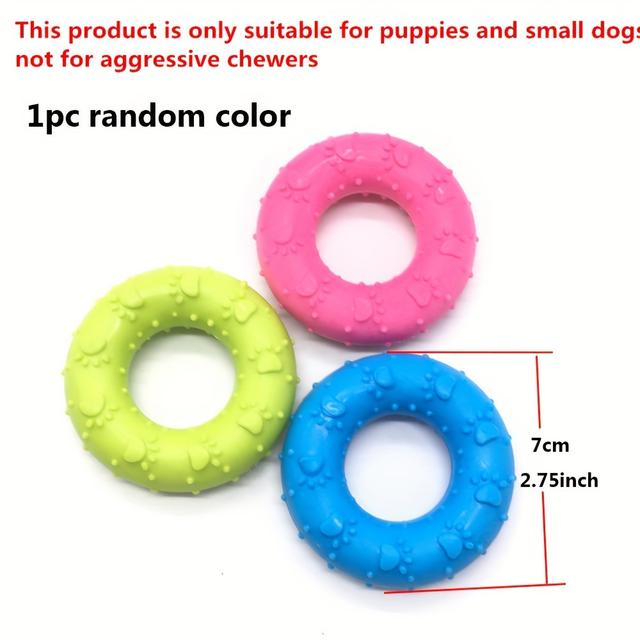 TEMU Tpr Dog Toy - Non-toxic, - For Breeds - For Teething &