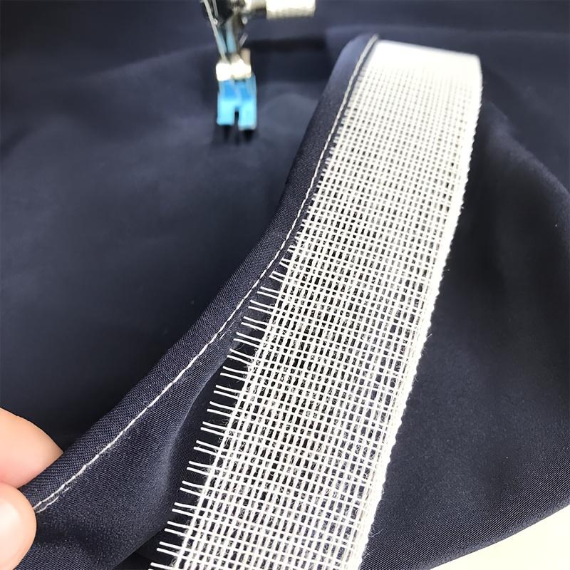 TEMU 300cm/118.11inch Premium Thick Fishbone Curling Strips - Chiffon Hem Padding, Reusable Fishbone Stitching For Ponytail Support, Suitable For Wedding Dresses, Skirts, Corsets, And Slip Dresses