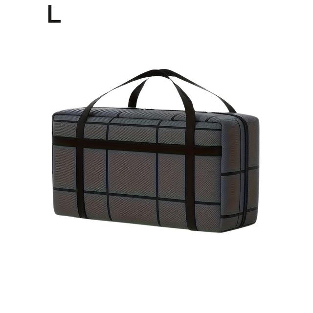 TEMU Extra Large Heavy-duty Car Storage Bag With Zipper And Handle - Fabric Organizer For Suv Trunk, Bedroom, Closet, And Travel Essentials - Gift