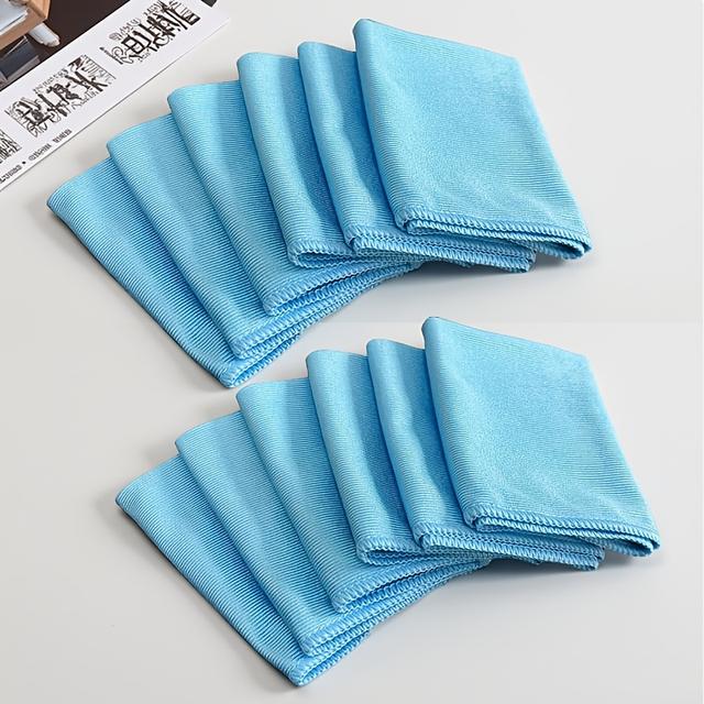 TEMU Microfiber Cleaning Cloths — Absorbent, & Scratch-proof For Phone Displays, Mirrors, Eyewear & Electronics | Durable & Automotive Use | Fast-drying, Streak-free End