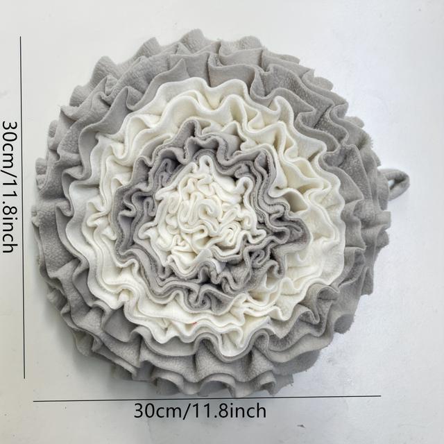 TEMU Інтерактивний килимок для собак - іграшка для повільного харчування, що працює з носом для тренування та розвитку