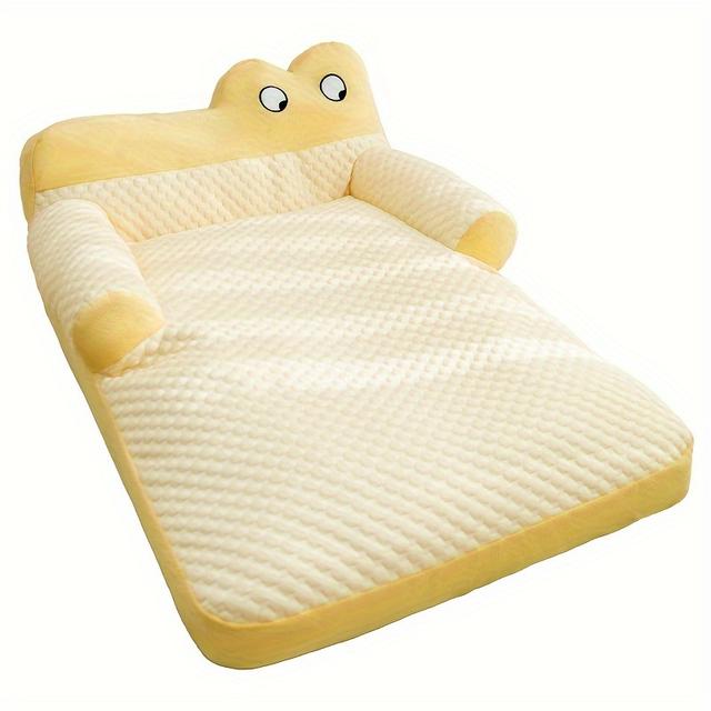 TEMU 반려견을 위한 꿈의 휴식처 - 소형견부터 대형견까지 적합한 퍼 소파 침대|쇼파침대