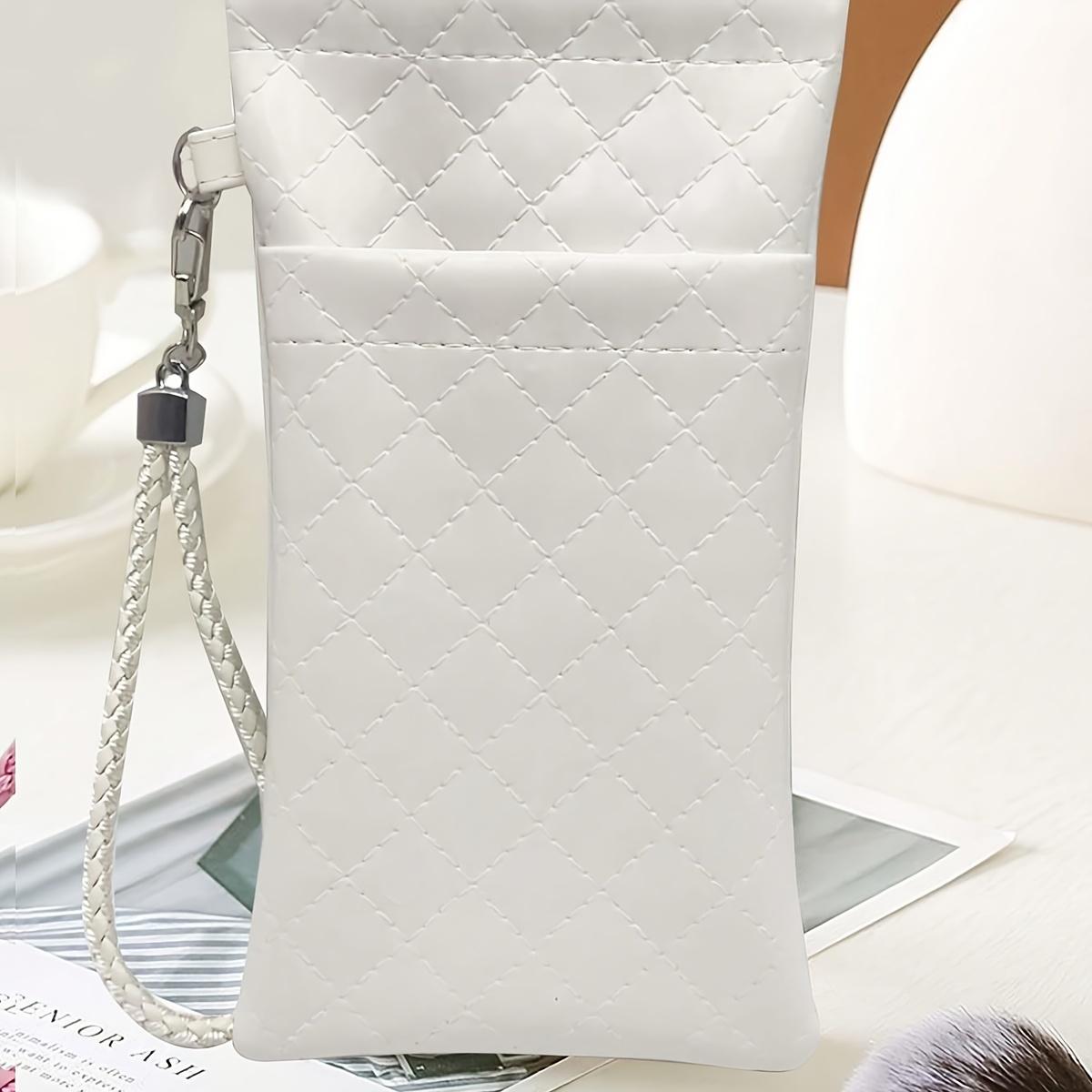 TEMU A Double-layer Glasses Pouch With Multiple Chains For Storing Glasses