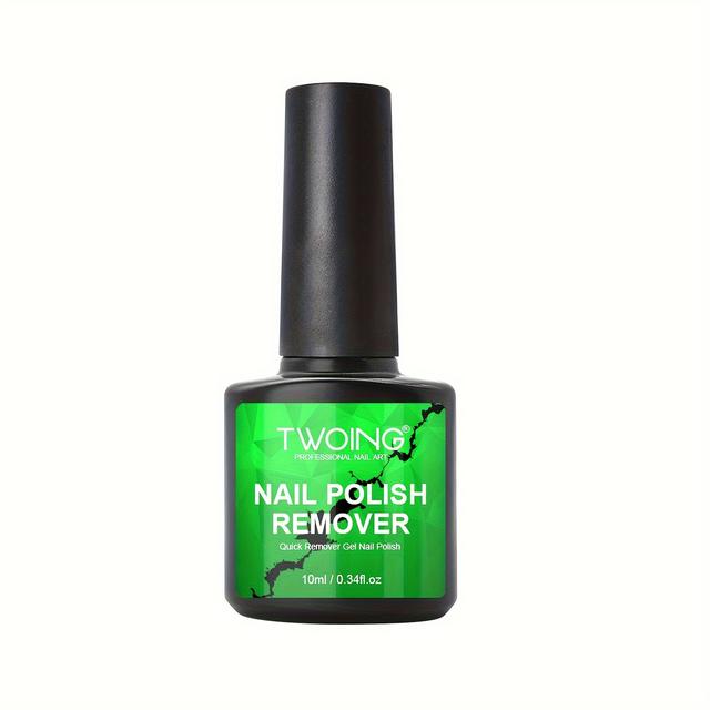 TEMU 10ml Gel Nail Polish Remover, Effortlessly Gel Polishes In 2-3 Minutes, Magical Soak-off Quick Nail Glue Remover Requires No Soaking Or Wrapping Of Nails