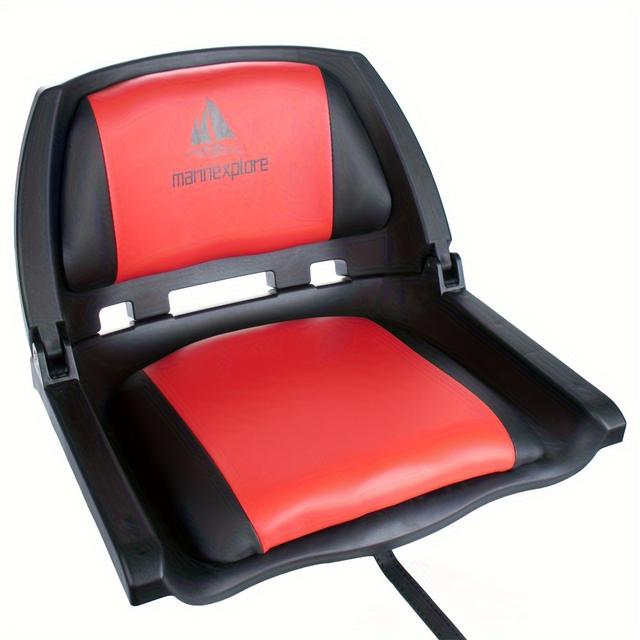 TEMU Marinexplore Fit Boat Seat - Waterproof, Sun-resistant & Foldable Cushion For Kayaks And Rubber Boats