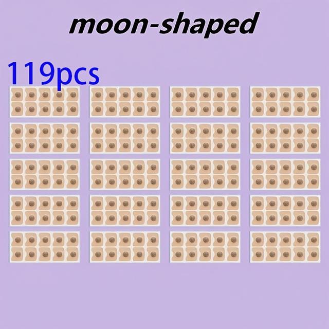 TEMU 119pcs Magnetic Nasal Dilator (no Expanders Included) - Adhesive Nose Stickers For Sleep Apnea, Snoring & Breathing , Compatible With Cpap Machines, Easy Application, Magnetic Accessories