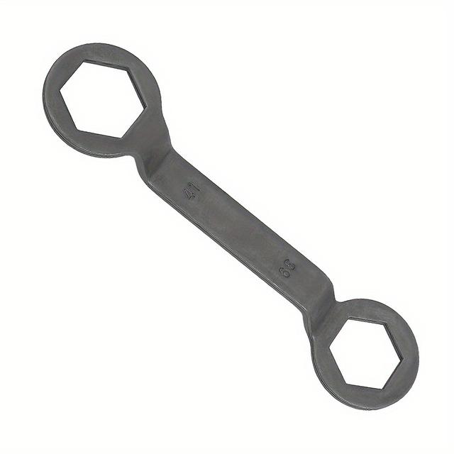 TEMU Gy6 125cc Scooter Hex Nut Wrench, Steel Non-adjustable Double Head Clutch Removal Tool, 39mm-41mm