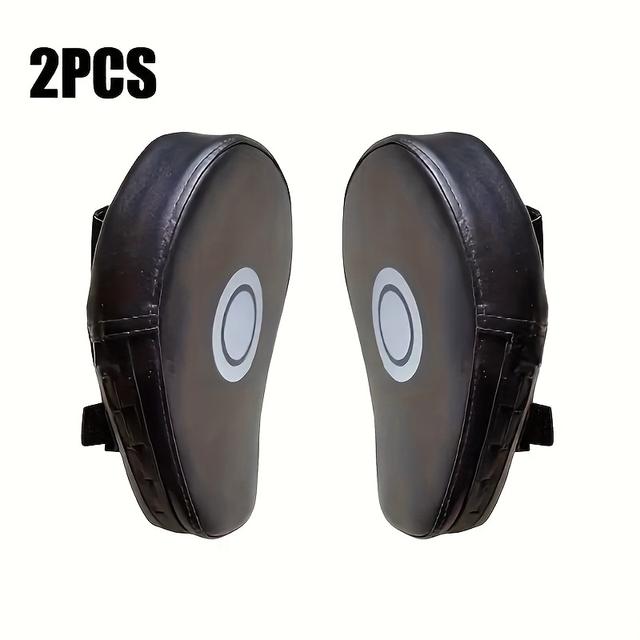 TEMU 2pcs Ergonomic Boxing Hand Targets - Lightweight Eva Training Pads For Boxing, , And Taekwondo - , Durable And Portable, Training Equipment||lightweight Pads