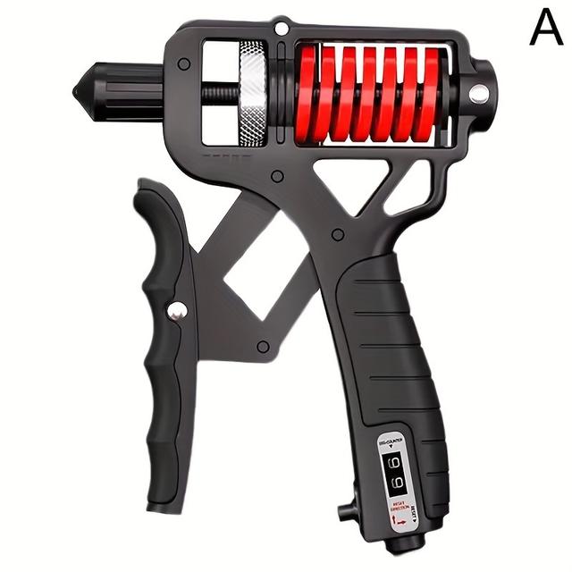 TEMU Hand Grip Strengthener, Adjustable Finger Expander 5-165kg, Abs Material, Uncharged, Anti-slip Counter, For Arm, Wrist, Finger Training -