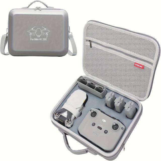 TEMU Mini 4k Kit Case, 4k/2 Se Hard Case, Grey