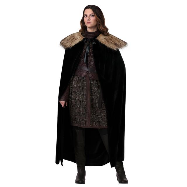 TEMU Adult Medieval Viking Cloak Cape Cosplay Costume Renaissance King Cloak Halloween Outfit