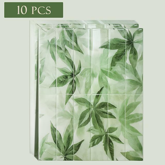 TEMU Peel And Stick Backsplash, Self-adhesive Wall Tiles For Kitchen Bathroom Decor, 10-, Naturecore.