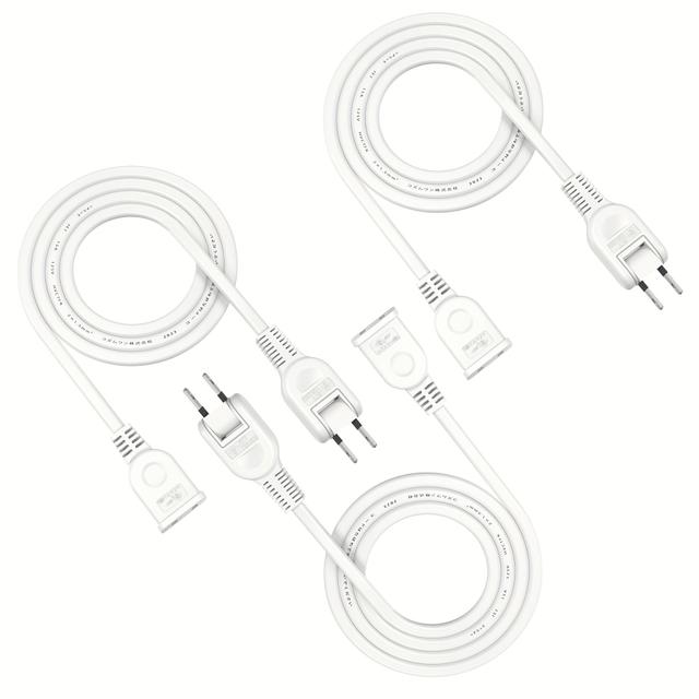 TEMU 延長コード 1 3本 0.5m 1m 電源タップ 電源延長コード した接続 15A 1500W スイングプラグ 短いPSEマーク付き 絶縁キャップ コンパクトデザイン な商業用 ワーク用 テーブルタップ