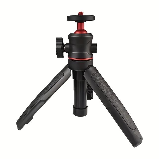 TEMU Compact Tripod, Extendable Ball Head, Expandable Tripod - Portable Desktop Stand For Smartphones, Cameras And Live Streaming