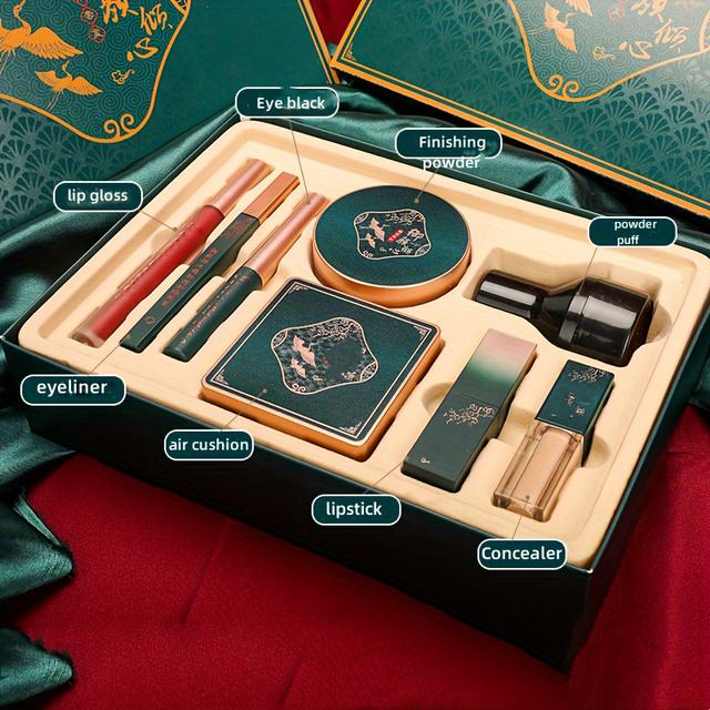 TEMU Cosplay Birthday Lover Gift Makeup 8pcs Beginner's Makeup Set Gift Box