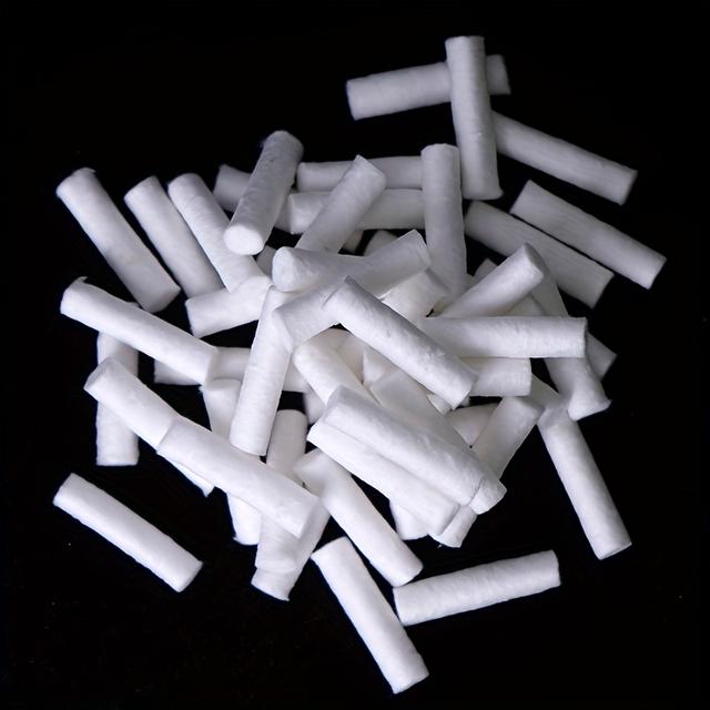 TEMU 200pcs Per Pack Of Disposable High-absorbency Rolls And Swabs For Oral Bleeding Control.