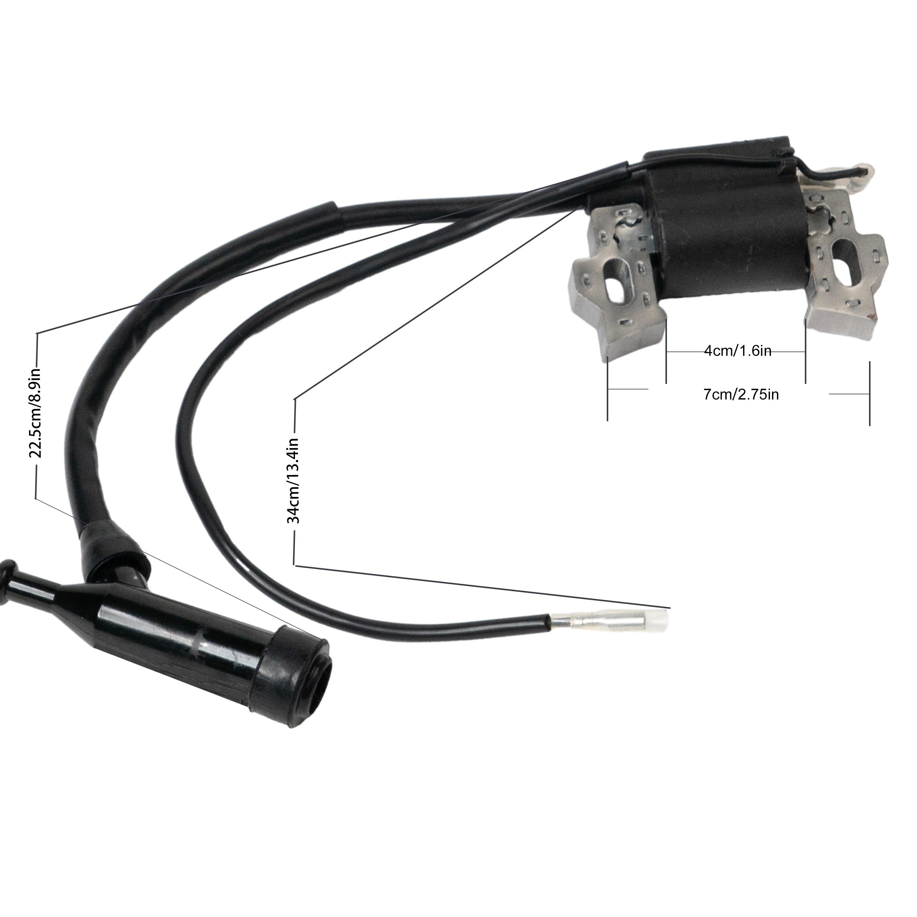 TEMU Ignition Coil Unit For 168f Engine Compatible With , Gx140, , Gx200, And Predator 196cc And 212cc Engines, Including 5.5hp And 6.5hp Generators