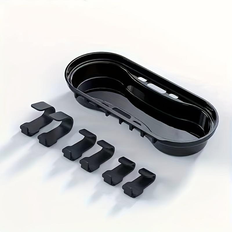TEMU Thickened Shampoo Basin Rack, Hair Salon Dyeing Bowl Rack, Shampoo Rack Storage Rack, Durable Plastic Countertop Organizer Rack, Multi-functional Storage Rack For Hair