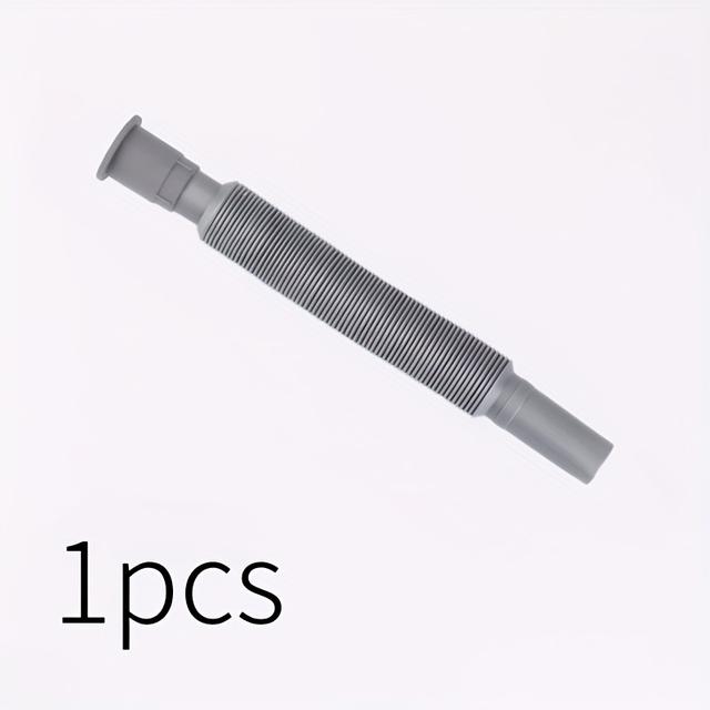 TEMU 330mm-880mm Long Washbasin Drain Pipe, Kitchen And Toilet Floor Drain Pipe, Anti-corrosion Universal Telescopic Plastic Extension Hose, 13, 78-34, 65in Length Drain Pipe