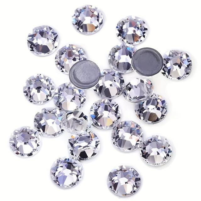 TEMU Imported Crystal Rhinestones, Crystal Glass Rhinestones For Latin Dance Costumes, Modern Dance Outfits, And Performance Attire