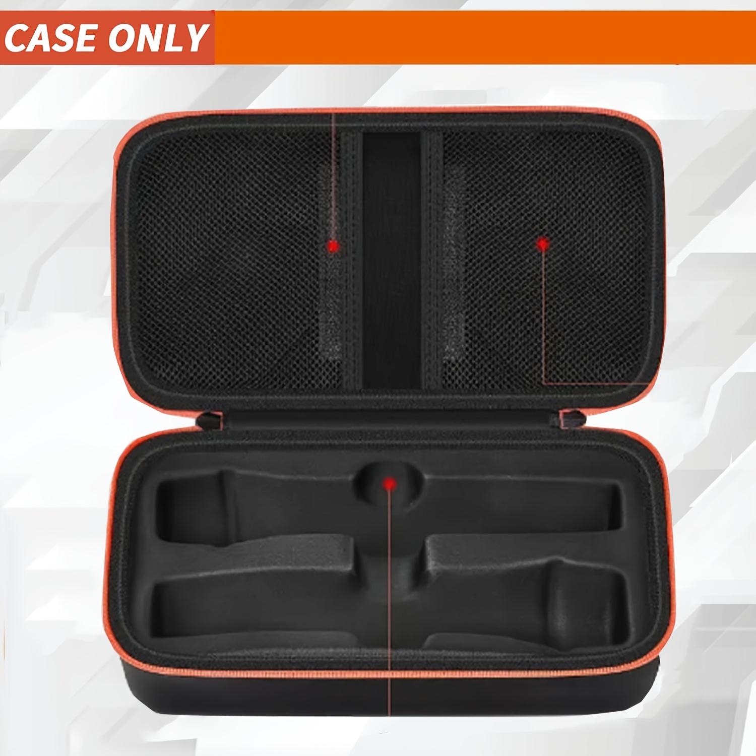 TEMU Estuche Vacío para Micrófono sin varillas, Portátil de Almacenamiento para Micrófono Dual de , Ideal para Cantar o Karaoke, de Viaje para Micrófono