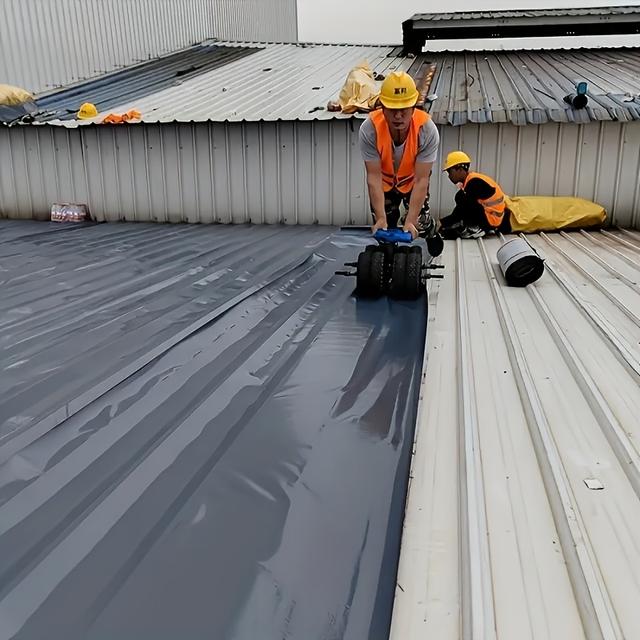 TEMU 폭 19.7/총 길이 787인치, 197인치로 나뉘는 4롤 대형 산업용 방수 지붕 테이프/금속 지붕 방수 소재, 금속 표면, 철판 및 지붕 방수용, 금속 지붕 보호, 유연한 소재