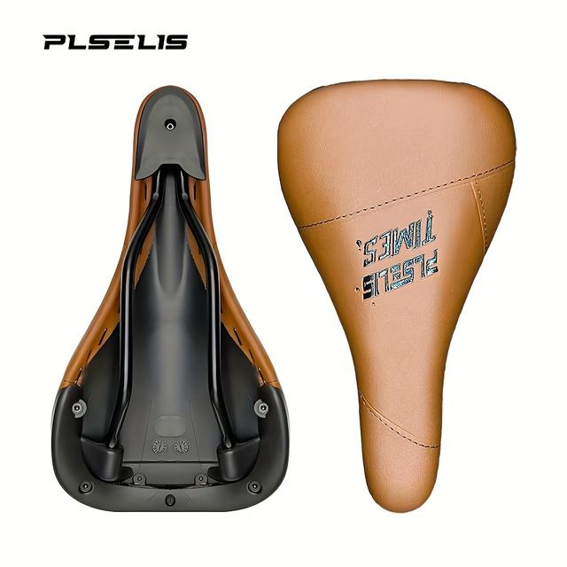 TEMU Plselis Mountain Bike - Soft Short Nose Hollow Breathable Thick Sponge Pu Foam, High Elasticity Shock Absorption, For
