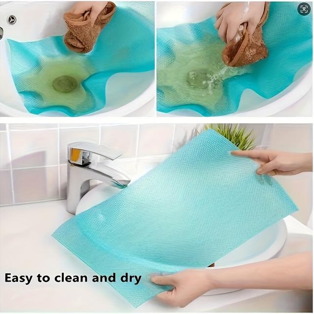 TEMU 4pcs Cuttable Refrigerator Mat, Cabinet Drawer Mat, Easy To Wash Placemat, Heat Insulation Coaster