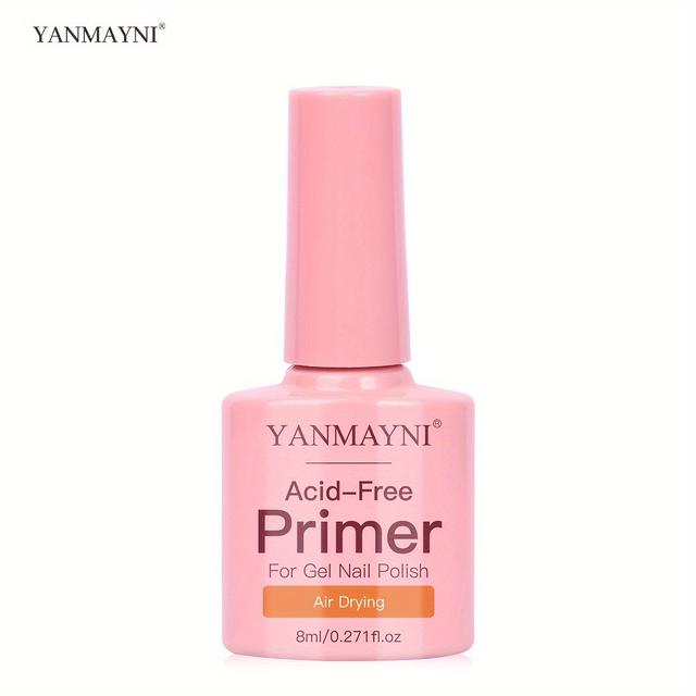 TEMU Yanmayni Quick-- Prep Dehydrator For Uv Gel & Acrylics - Odorless, Fragrance-free Primer Base Coat For Long-lasting Manicure, 8ml - Perfect For Use