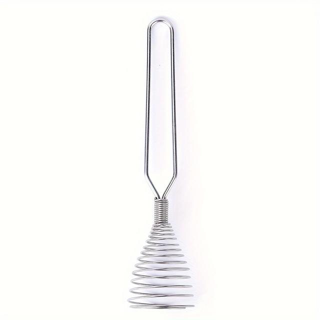 TEMU 1 db rozsdamentes acél habverő tojásveréshez, ideális tavaszi sütéshez és süteménykészítéshez