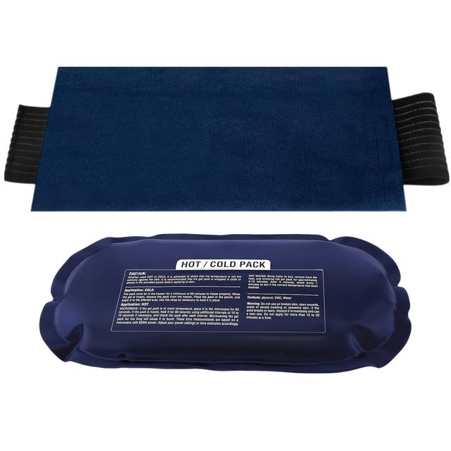 TEMU Set mit Kältepacks (2/3 Stück) - Wiederverwendbare Gel-Wraps für heiß und kalt für Schultergelenk, Knie, Rücken und mehr