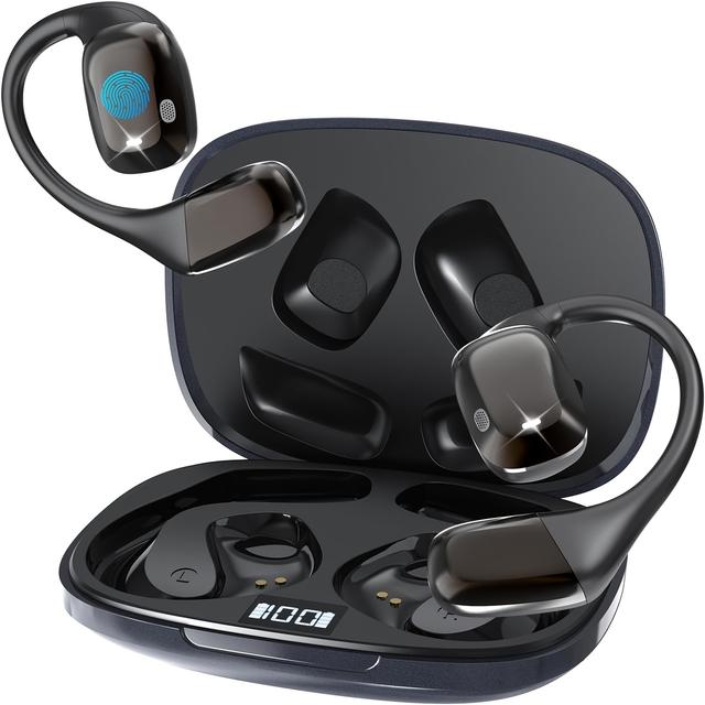 TEMU Kopfhörer für KI-Übersetzung, Ohrhörer für Sofortübersetzung, Kopfhörer, die in übersetzen, unterstützen 134 Sprachen für Reisen und