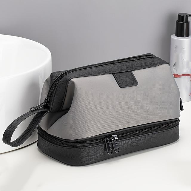 TEMU Große Kulturtasche für den täglichen Gebrauch, mit Nass- und Trocken-Trennkonstruktion, geeignet für Geschäftsreisen und Reisen, Unisex, hergestellt in Guangzhou