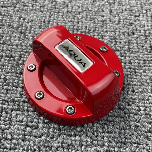 TEMU 【極稀有】手作り AQUA 燃料キャップカバー ガソリン用