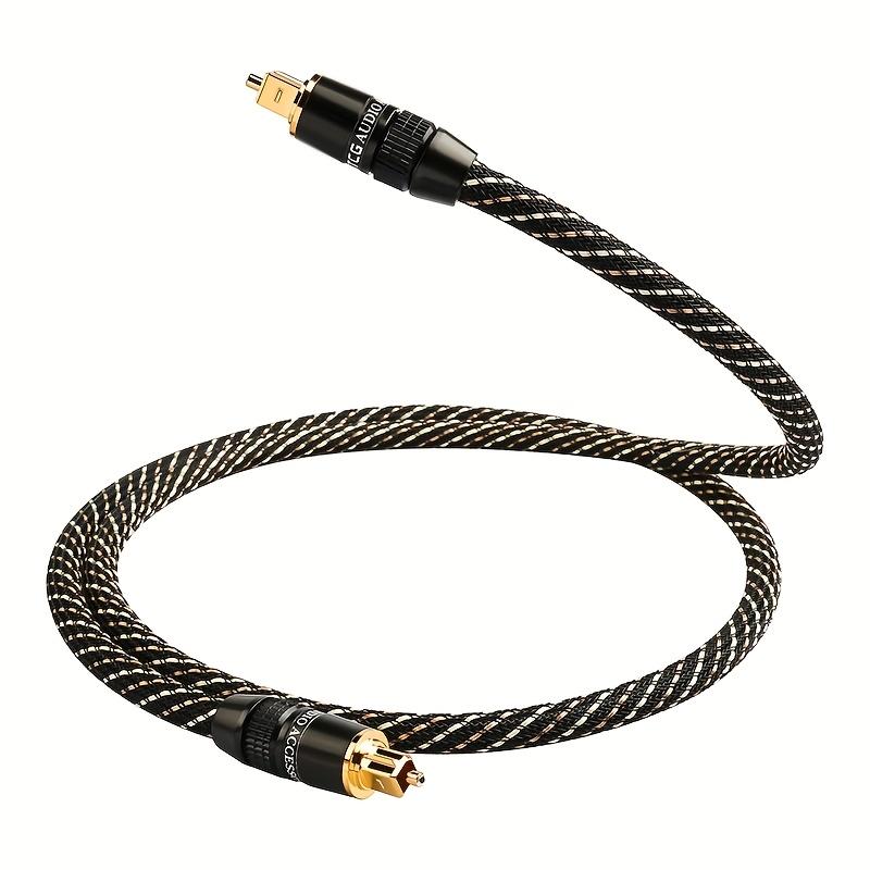 TEMU Yytcg /spdif Optical Audio Cable - Sound Wire For Amplifier, , / Consoles - Hifi Audio Connector (no Power Required)