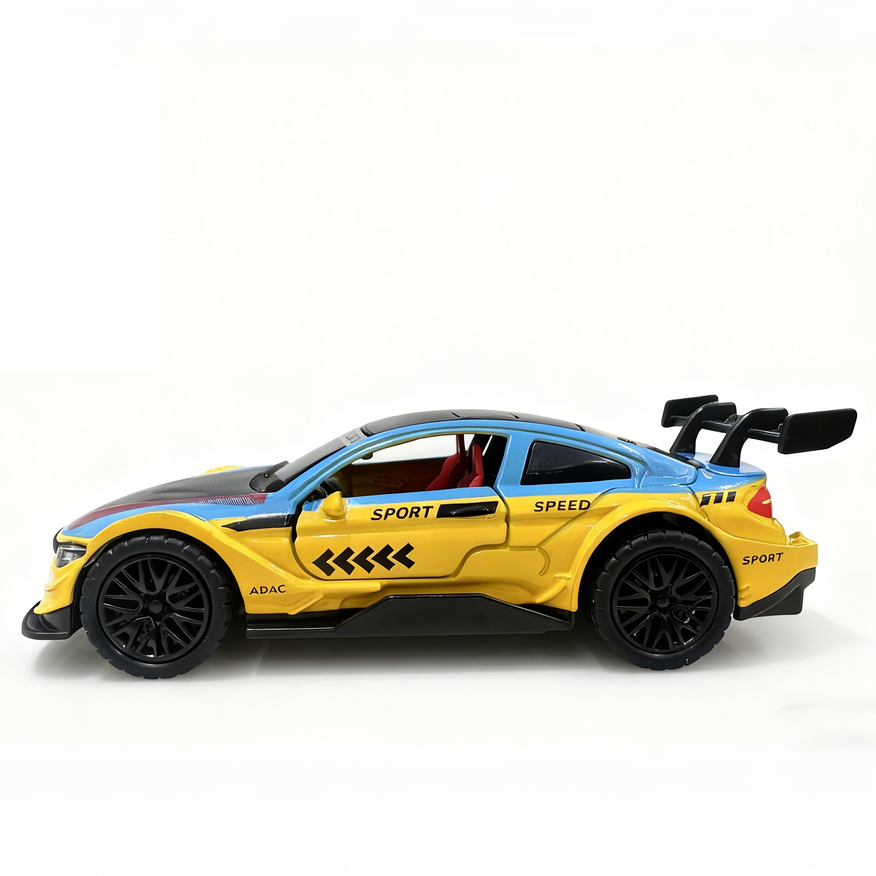 TEMU 1pc de Coche Deportivo de Aleación, Regalo de , Presente para Fiestas, Decoración para el Hogar o Escritorio (Sin Soporte Incluido)