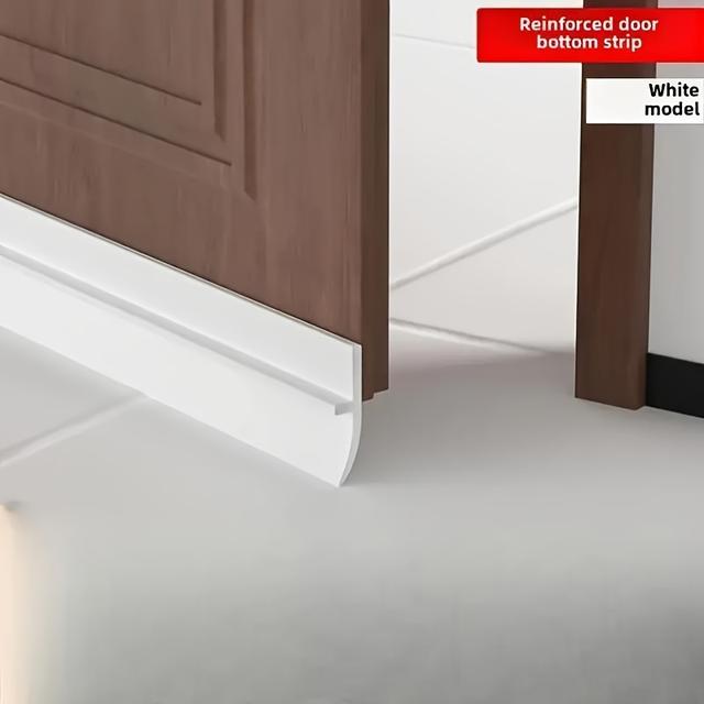 TEMU A Thickened Silicone Sealing Strip For Of Doors Resistant To Wind, Features Self-adhesive For Soundproofing And Thermal Insulation, Has An Elastic And