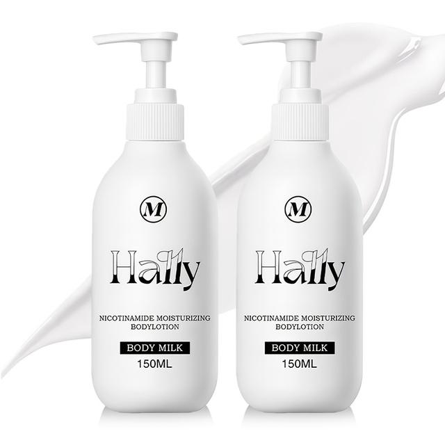 TEMU 2pcs Niacinamide Body Milk Moisturizer - Non-greasy, Brightening & Hydrating Formula For Sensitive, Dry & Rough Beige - Sensitive Beige,, Post-shower Moisturizing Lotion (all Beige Types, S &)